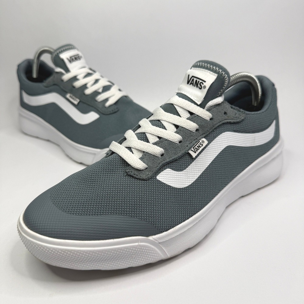 Vans UltraRange BRZ Mens 9.5 Stormy Weather Grey Mesh Low Top Sneakers